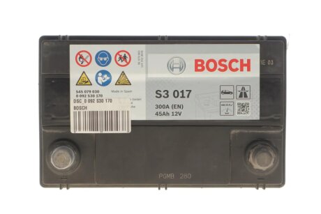Автомобильный аккумулятор 12 вольт bosch DSC0092S30170