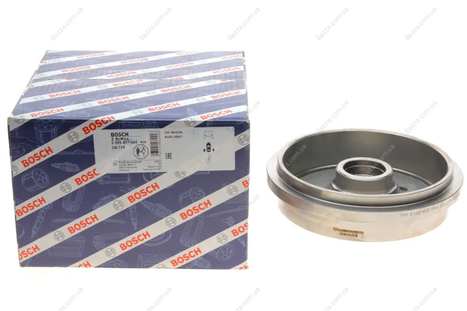 Барабан гальмівний Bosch 0 986 477 041 (фото 1)