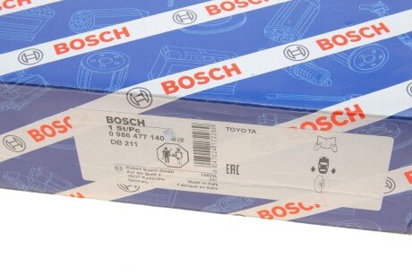 Барабан гальмівний bosch 0 986 477 140