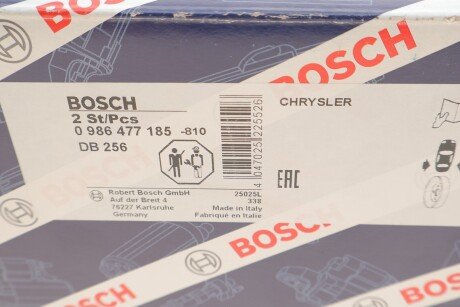 Барабан гальмівний bosch 0986477185