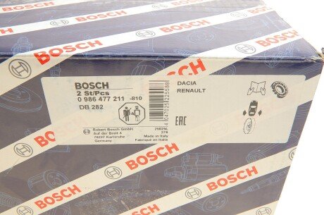 Барабан гальмівний bosch 0986477211