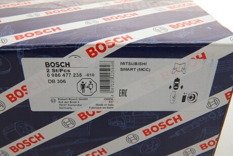 Барабан гальмівний bosch 0986477235