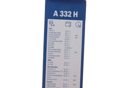 Бескаркасные дворники bosch 3397008635