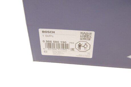 БЛОК КРІПЛЕННЯ ПАЛИВНОГО НАСОСА bosch 0 986 580 190