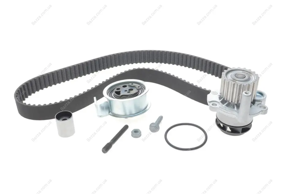 BOSCH AUDI К-кт. ГРМ (ремінь + 2шт.ролика + помпа + кріплення) 1,9TDI: A3/4/6 VW 1,4 T5 SEAT SKODA FORD Galaxy bosch 1987946978