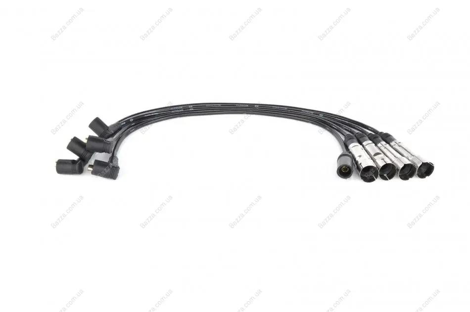 BOSCH B355 Провода высокого напряжения (5шт.) VW 1,3-2,0: Passat, Golf 2/3/4 AUDI 80/100 bosch 0986356355