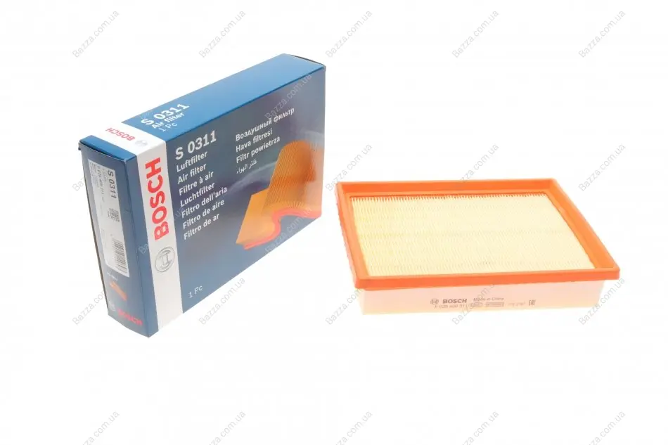 BOSCH CHEVROLET Фильтр воздушный Aveo 11- bosch F026400311