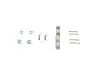 BOSCH Citroen Установчий к-кт. задн. Jumper 06- bosch 1987475383