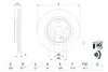 BOSCH диск гальм задн. DB A176 Bosch 0986479F75 (фото 1)