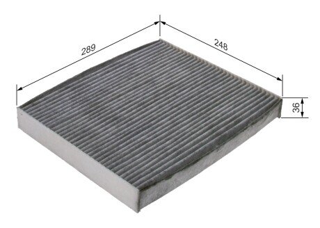 Фильтр салону вугільний VOLVO XC 40 -21 bosch 1987435607