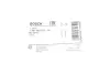 BOSCH FORD Трос торм. зад. лев. Transit 12- bosch 1987482817