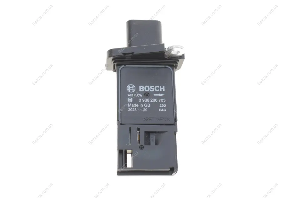 BOSCH FORD витратомір повітря Mondeo,S-Max,Transit 1.8/2.0TDCi,Citroen Jumper,Fiat Ducato,Peugeot,Landrover 2.2/2.4TDI Bosch 0986280703 (фото 1)