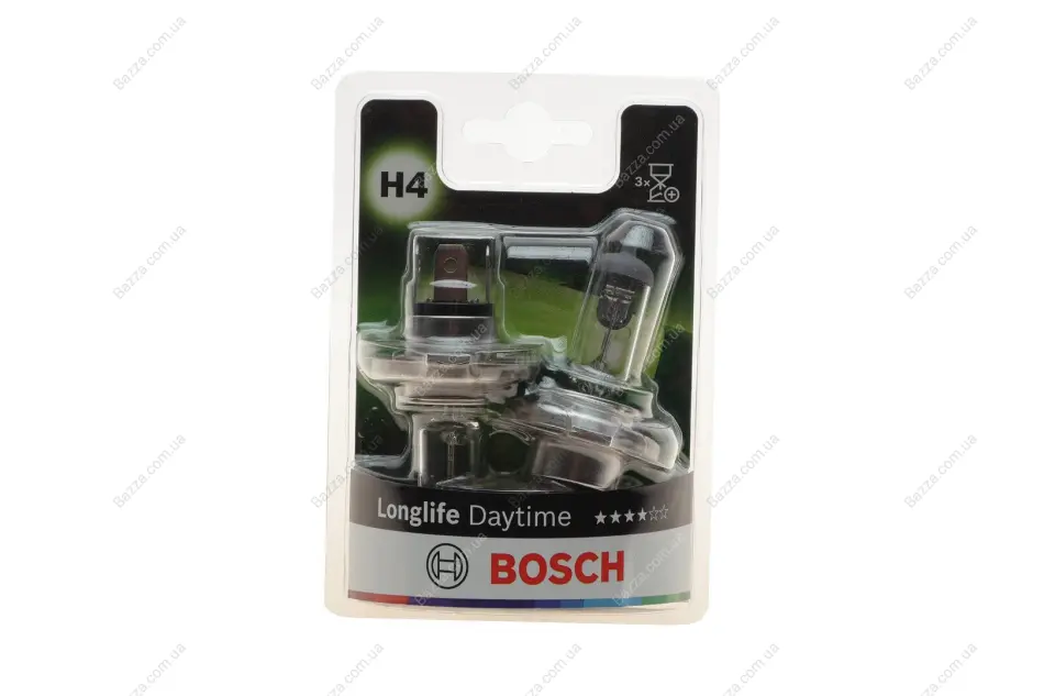 BOSCH H4 12V 60/55W Автолампа LONG LIFE DAYTIME (увелич. ресурс) Bosch 1987301415 (фото 1)