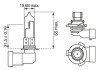 HB3 12V60W Gigalight PLUS 120% автолампа 1шт. bosch 1987301131