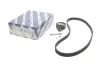 BOSCH К-кт. ГРМ (рем.+ролик+кріплення) VW 1,0-1,4: Polo, Caddy, Lupo 95- SEAT 1,0/1,4 bosch 1987948984