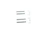 BOSCH к-кт. установки торм. кол. VW T4 bosch 1987474339
