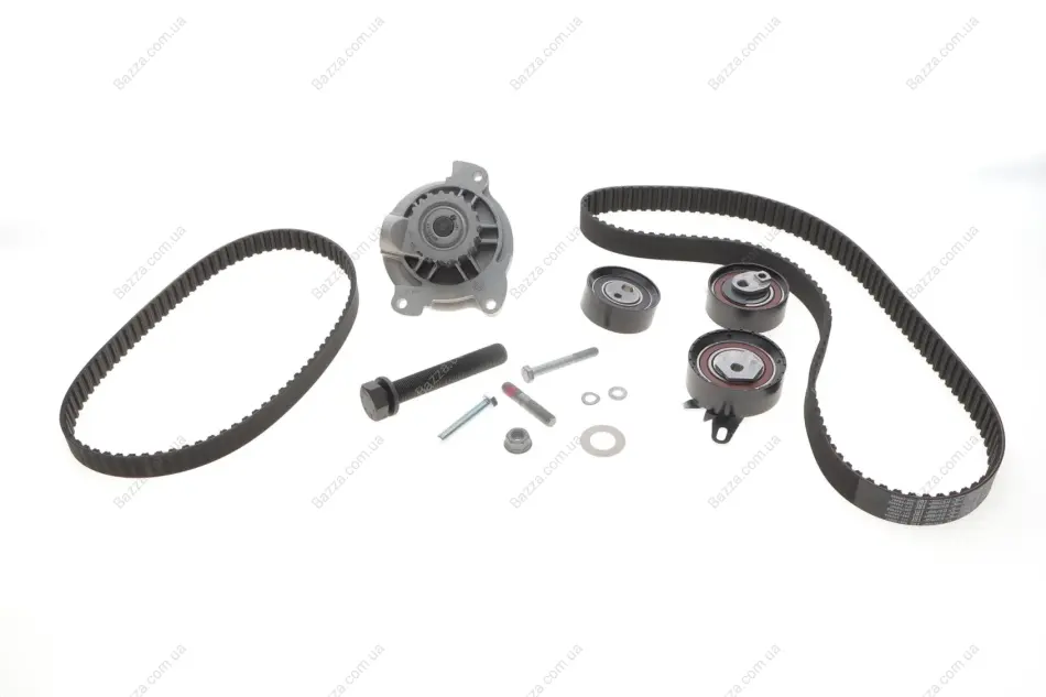 BOSCH К-т ГРМ. (2шт ГРМ + 3шт ролики + крепление+ помпа воды) VW LT, T4 2.5 TDI bosch 1987946399