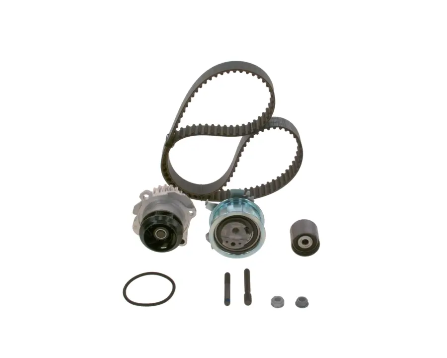 BOSCH К-т ГРМ (рем.+2шт.ролика+помпа) 1,9TDI: AUDI A3/4/6 VW 1,4 T5 SEAT SKODA FORD Galaxy Bosch 1987946398 (фото 1)