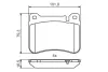 BOSCH Кол. торм. пер. DB C203 AMG, CLK 209 bosch 0986495471