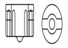 LED Retrofit BL Лампа стоп-сигнала 12V 24W W2.1x9.5d bosch 1987301528