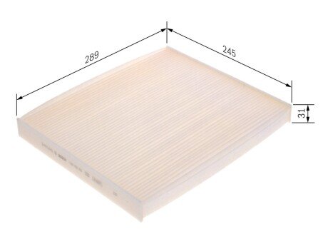 M5165 VOLVO Фільтр салона XC 40 -21 bosch 1987435165