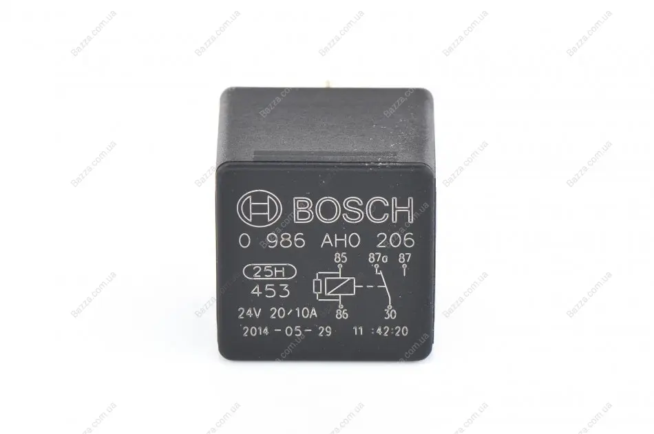 BOSCH мікро реле 5-конт. 24V 20A bosch 0986AH0206
