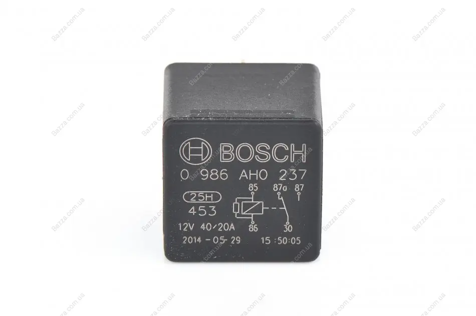 BOSCH Микро реле 5конт. (универс.) 40/20А bosch 0986AH0237