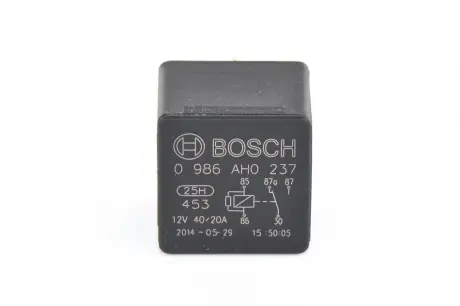 BOSCH Микро реле 5конт. (универс.) 40/20А Bosch 0986AH0237