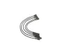 BOSCH Набор ВВ проводов B785 SIAT IBIZA 0.9 -93 bosch 0986356785