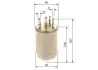 BOSCH PRINT Фильтр топлива Jaguar 2.7D 04- bosch F026402244