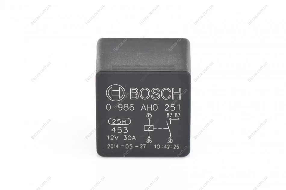 BOSCH Реле 12 V 30 A Bosch 0986AH0251 (фото 1)