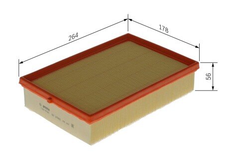 S0693 VOLVO Повітряний фільтр XC40 19- bosch F026400693