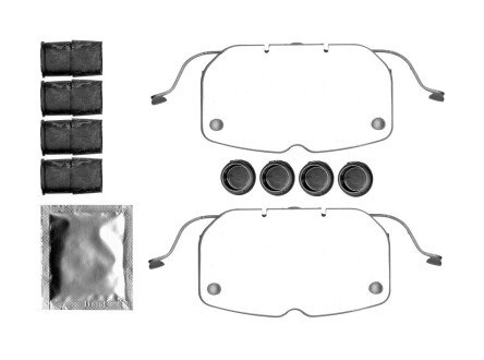 Установчий к-кт. BMW E70 bosch 1987474740 на Бмв Х5 е70