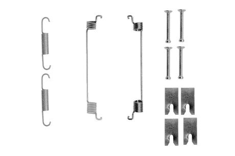 Установочный к-кт тормозных колодок FIAT Qubo 08- bosch 1987475318 на Мазда 3 bl