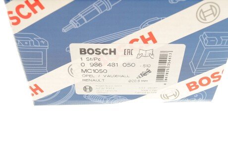 Циліндр гальмівний головний bosch 0 986 481 050