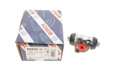 Циліндр гальмівний робочий bosch 0 986 475 735