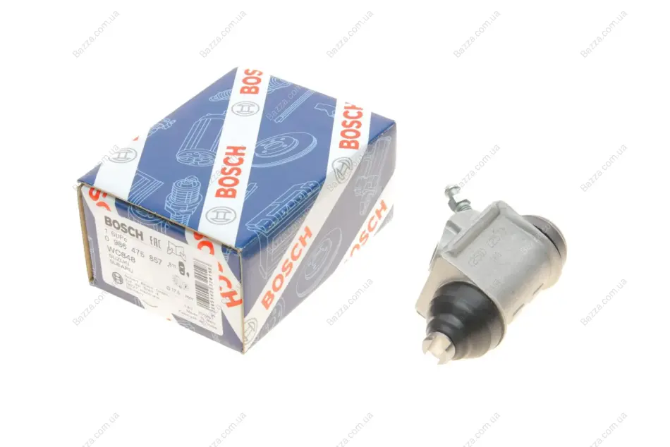 Циліндр гальмівний робочий Bosch 0986475857 (фото 1)