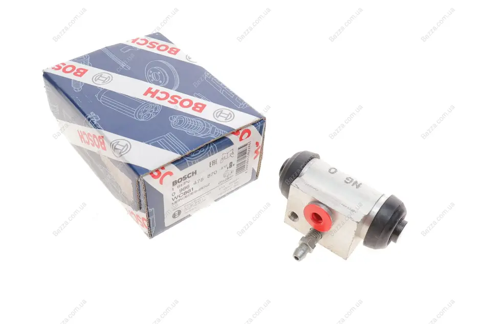 Циліндр гальмівний робочий bosch 0986475870