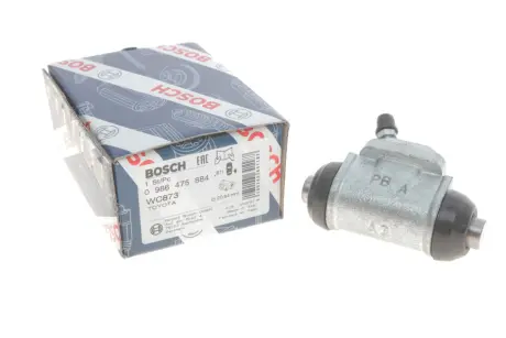Циліндр гальмівний робочий bosch 0986475884