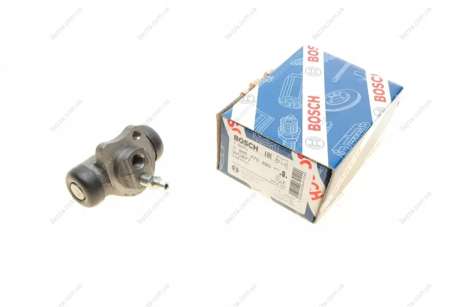 Циліндр гальмівний робочий Bosch 0986475890 (фото 1)