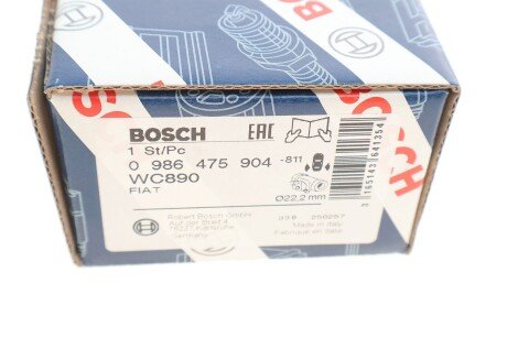 Циліндр гальмівний робочий bosch 0986475904