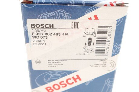 Циліндр гальмівний робочий bosch F026002463