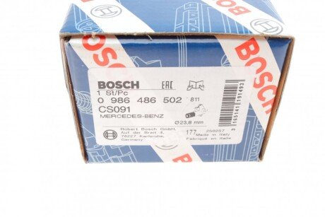 Цилiндр зчеплення bosch 0986486502