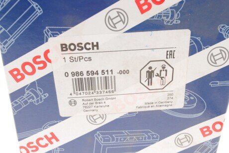 Датчик частоты вращения bosch 0986594511