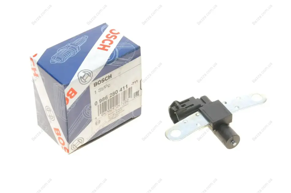 Датчик числа оборотов DACIA,NISSAN,RENAULT (пр-во) bosch 0 986 280 411