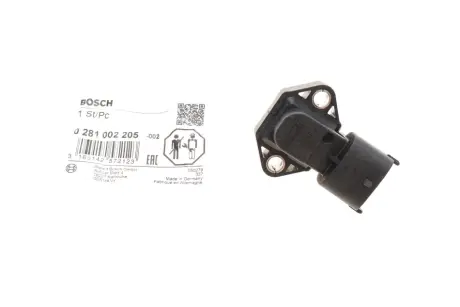 Датчик давления наддува (пр-во) Bosch 0281002205
