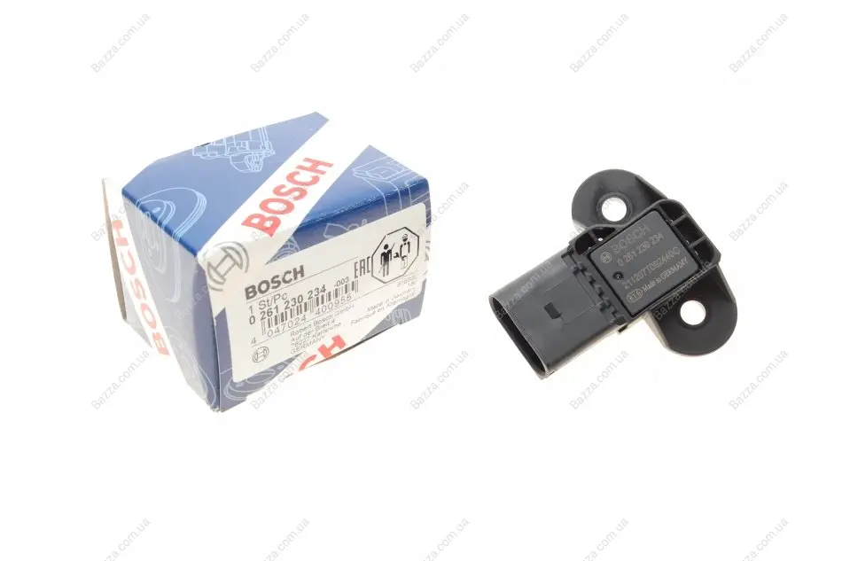 Датчик давления впускного газопровода (пр-во) Bosch 0 261 230 234 (фото 1)