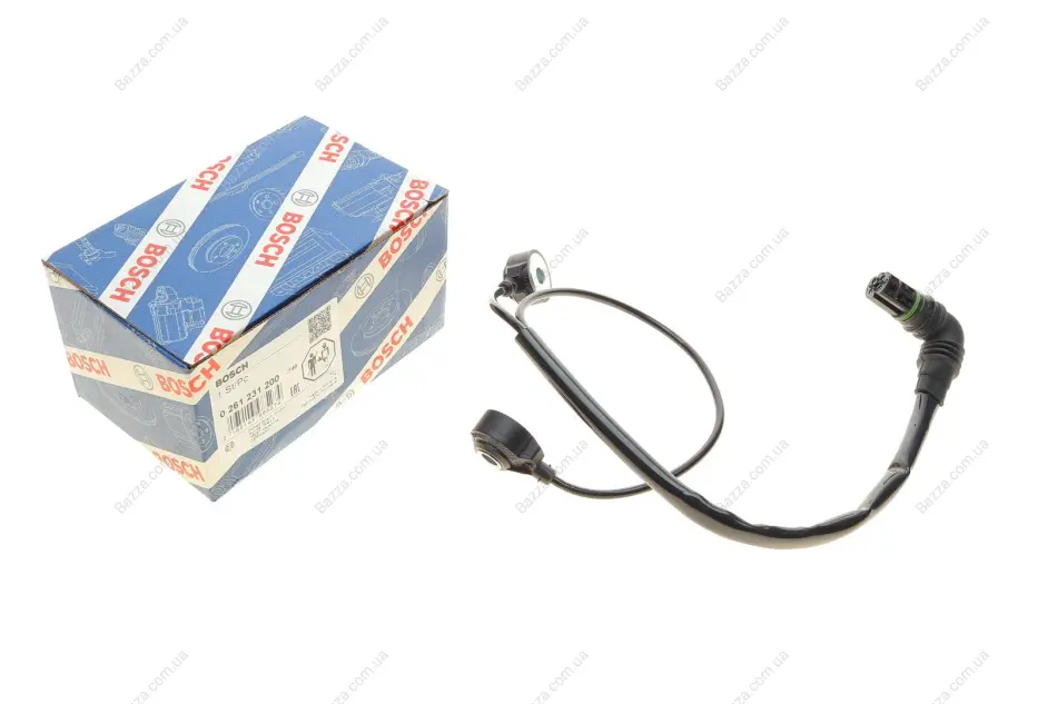 Датчик детонации BMW E39/E60/E61/E34/X5 3.5i-5.0i 96> (пр-во) bosch 0261231200