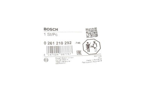 Датчик обертів колінвалу bosch 0261210292