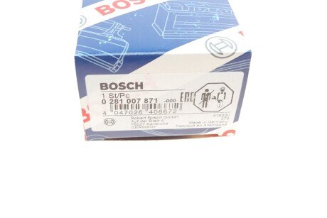 Датчик тиску bosch ""0281007871"